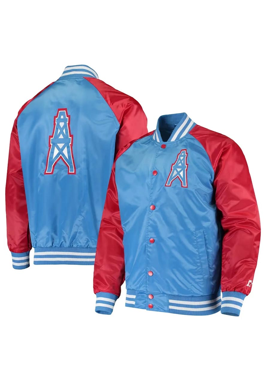 Tennessee Titans Lead Off Varsity Jacket Tennessee Titans Lead Off Varsity Jacket - Image 4