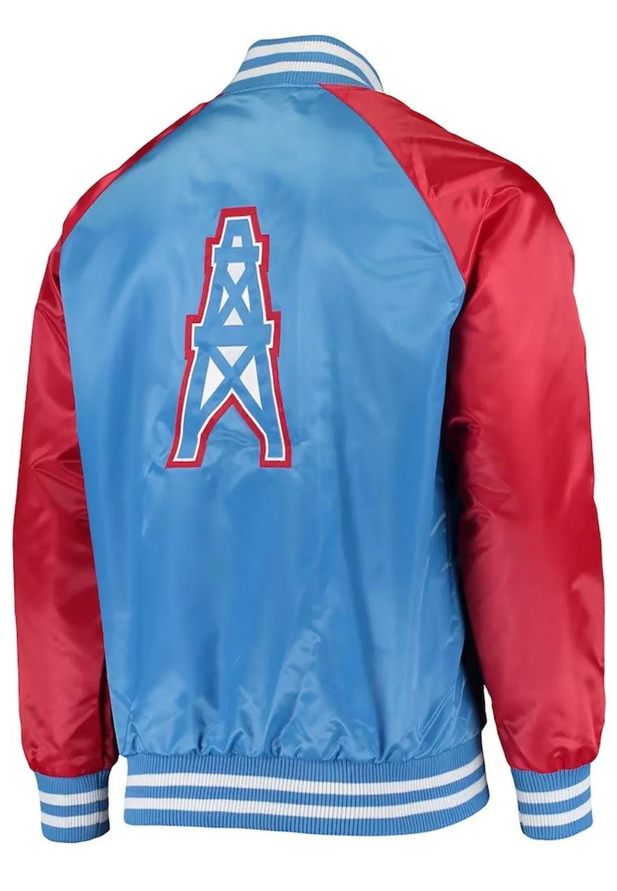 Tennessee Titans Lead Off Varsity Jacket Tennessee Titans Lead Off Varsity Jacket - Image 2
