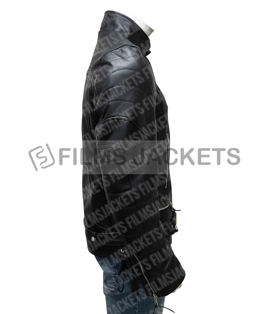 Terminator 3 Rise of the Machines Leather Jacket Terminator 3 Rise of the Machines Leather Jacket - Image 9