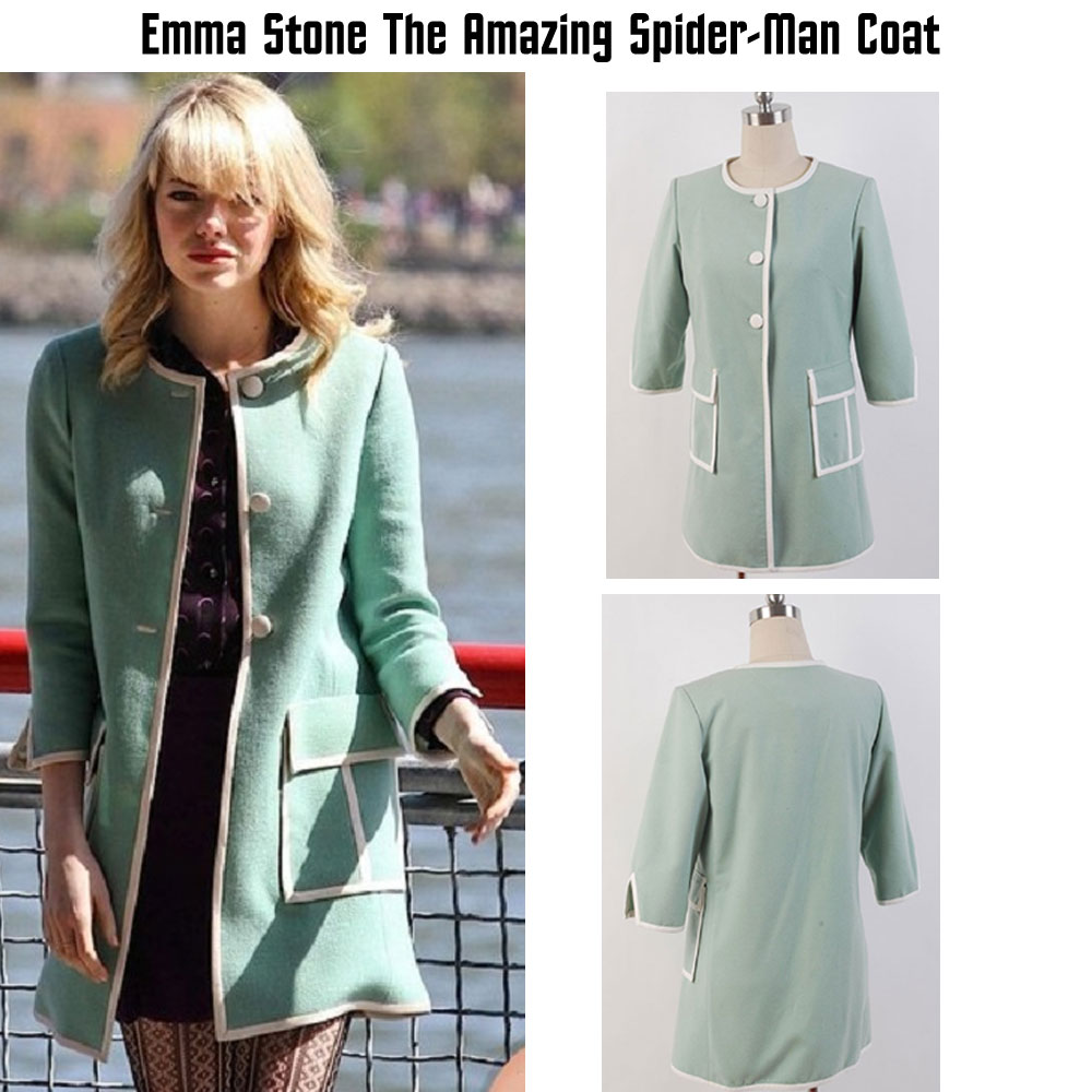 The Amazing Spider Man 2 Gwen Stacy Coat spider man 2 gwen stacy coat