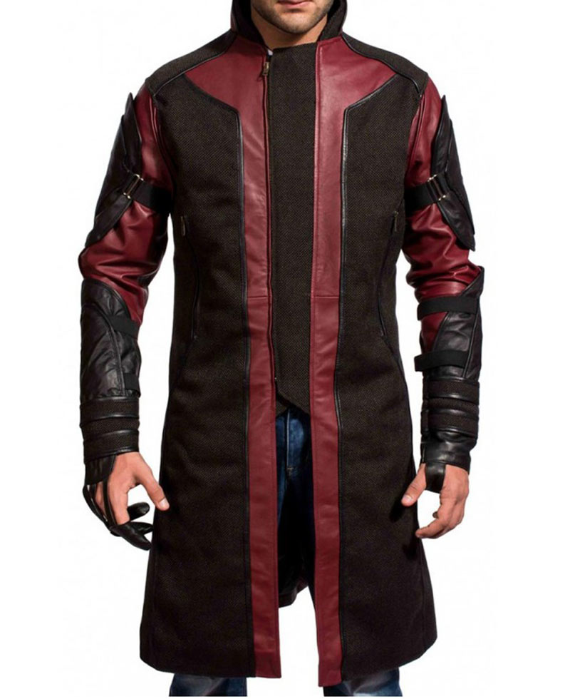 Hawkeye Avengers Age of Ultron Jeremy Renner Coat Hawkeye Avengers Age of Ultron Jeremy Renner Coat - Image 3