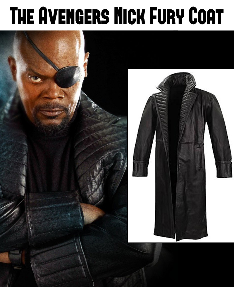 The Avengers Nick Fury Coat The Avengers Nick Fury Coat - Image 2