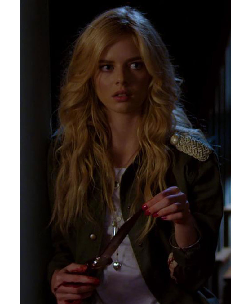 Samara Weaving The Babysitter Black Jacket Samara Weaving The Babysitter Black Jacket - Image 4