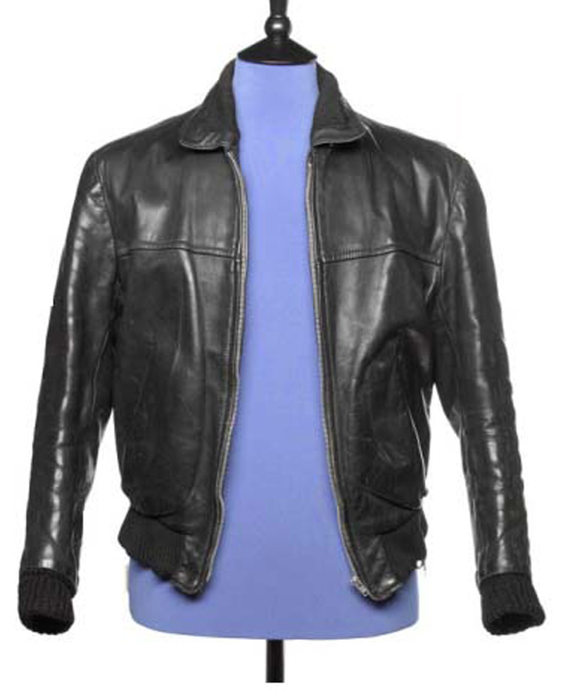 Rock Band George Harrison The Beatles Leather Jacket the beatles george harrison jacket