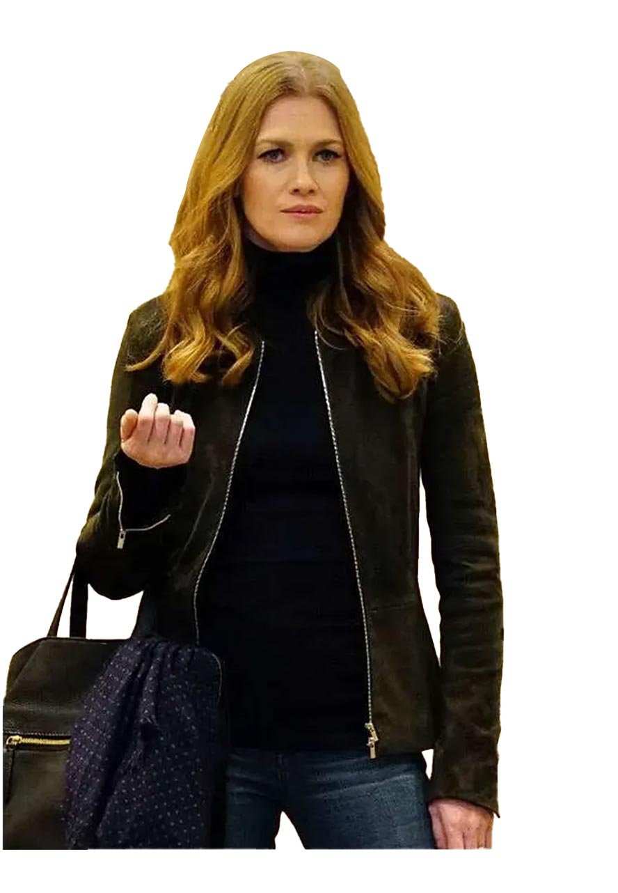 The Catch Mireille Enos Peplum Jacket The Catch Mireille Enos Peplum Jacket