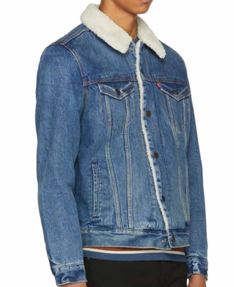 The Chilling Adventures Sabrina Ross Lynch Denim Jacket The Chilling Adventures Sabrina Ross Lynch Denim Jacket - Image 3