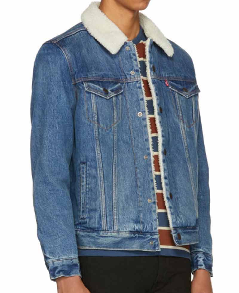 The Chilling Adventures Sabrina Ross Lynch Denim Jacket The Chilling Adventures Sabrina Ross Lynch Denim Jacket - Image 4