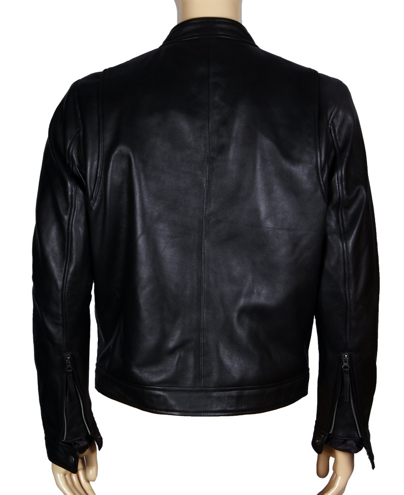 The Covenant Taylor Kitsch Black Leather Biker Style Jacket The Covenant Taylor Kitsch Black Leather Biker Style Jacket - Image 2