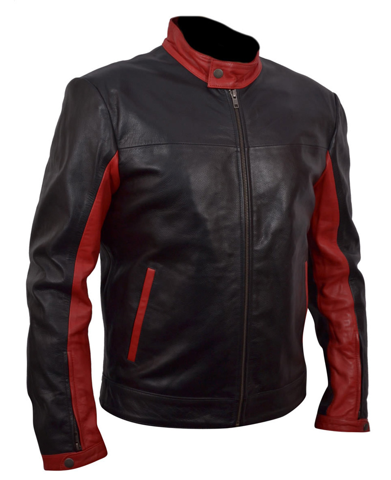 The Dark Knight Bruce Wayne Leather Jacket dark knight leather jacket
