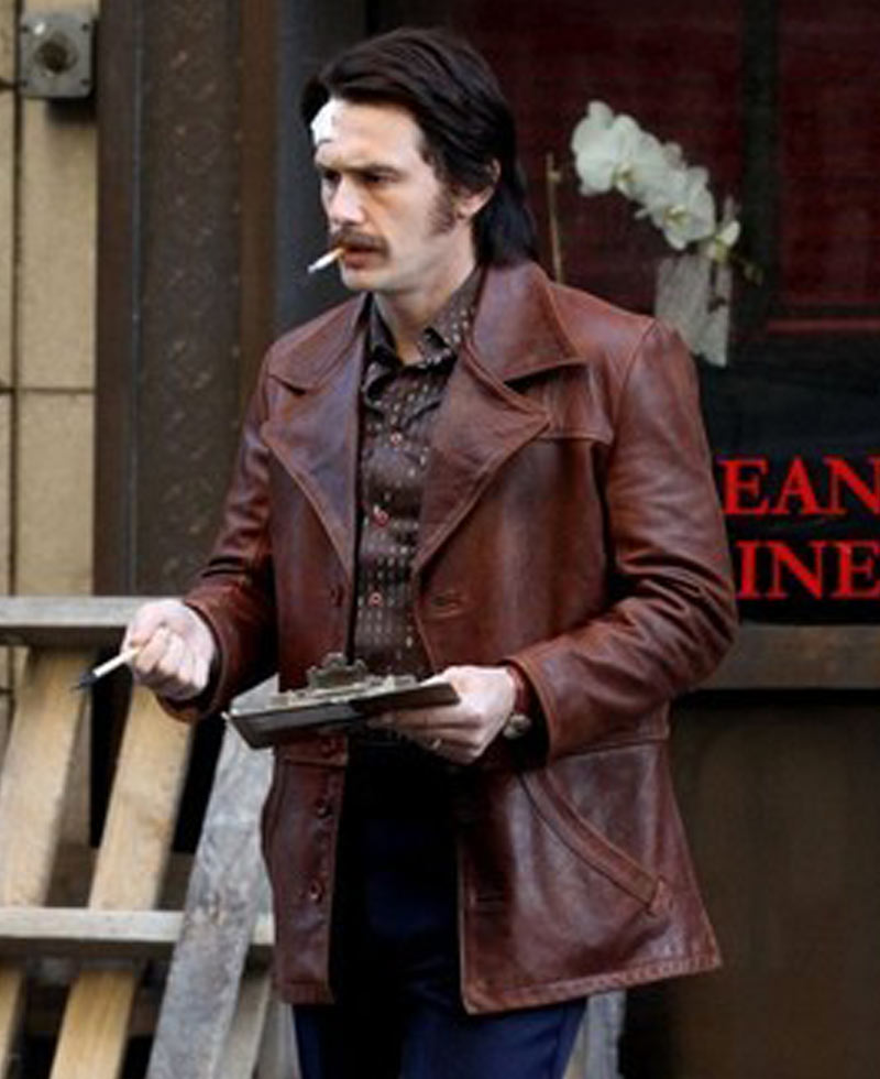 James Franco The Deuce Frankie Martino Leather Jacket James Franco The Deuce Frankie Martino Leather Jacket - Image 4