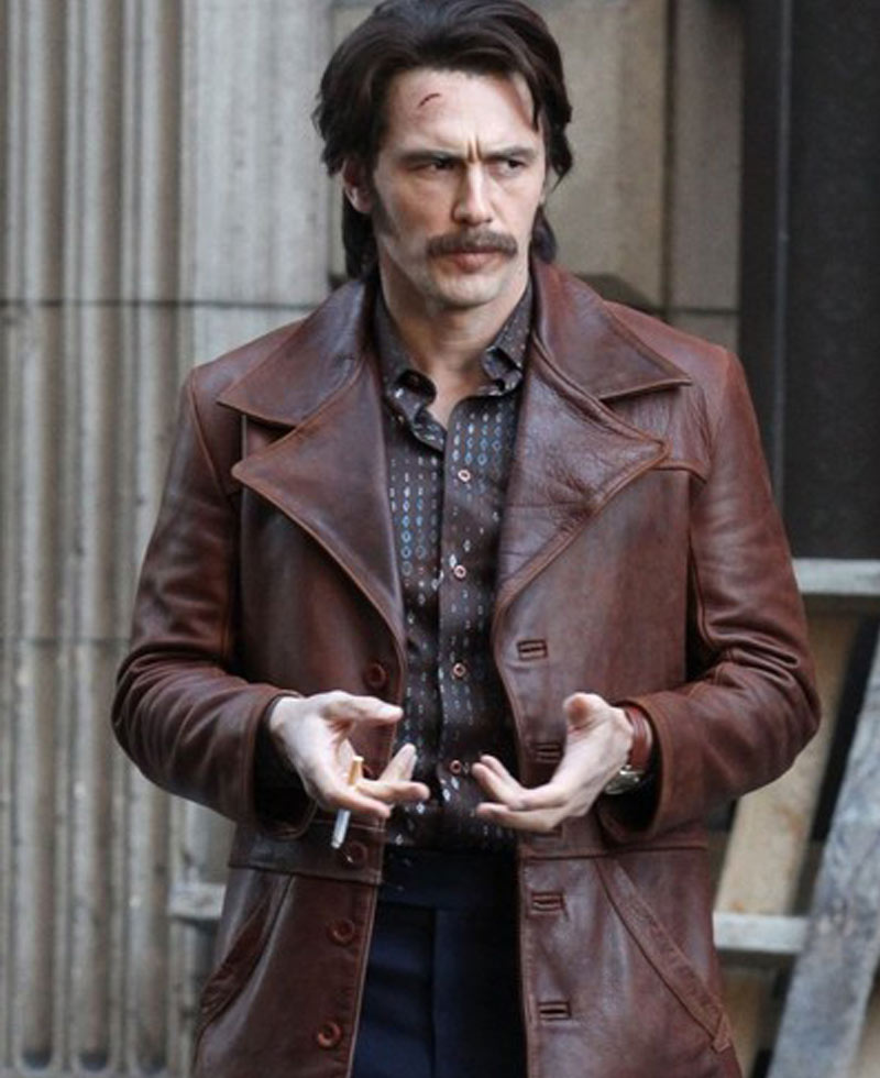 James Franco The Deuce Frankie Martino Leather Jacket James Franco The Deuce Frankie Martino Leather Jacket - Image 2