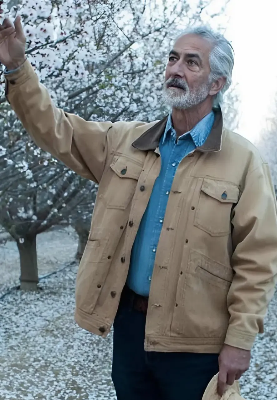 David Strathairn The Devil Has a Name Cotton Brown Jacket David Strathairn The Devil Has a Name Cotton Brown Jacket