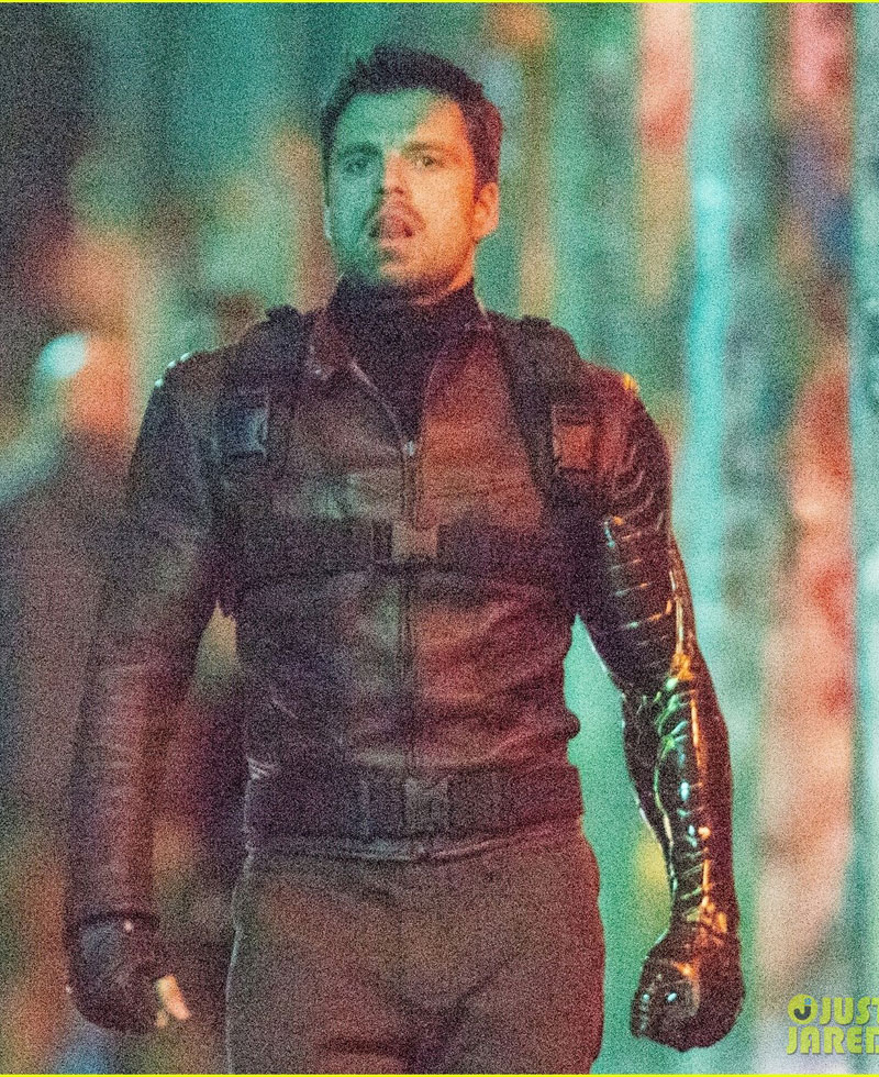 The Falcon and The Winter Soldier Sebastian Stan Brown Jacket The Falcon and The Winter Soldier Sebastian Stan Brown Jacket - Image 4