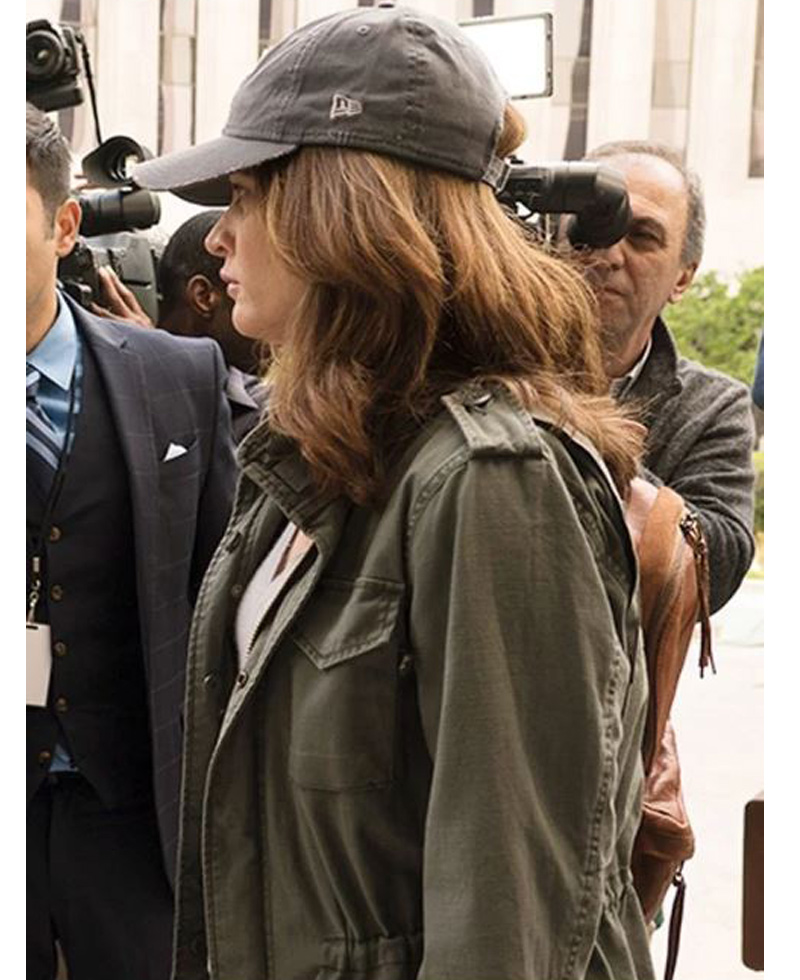 The Fix Robin Tunney Green Jacket The Fix Robin Tunney Green Jacket - Image 4