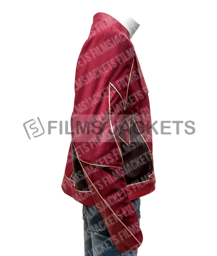 John Wesley Shipp The Flash Jay Garrick Leather Jacket John Wesley Shipp The Flash Jay Garrick Leather Jacket - Image 7