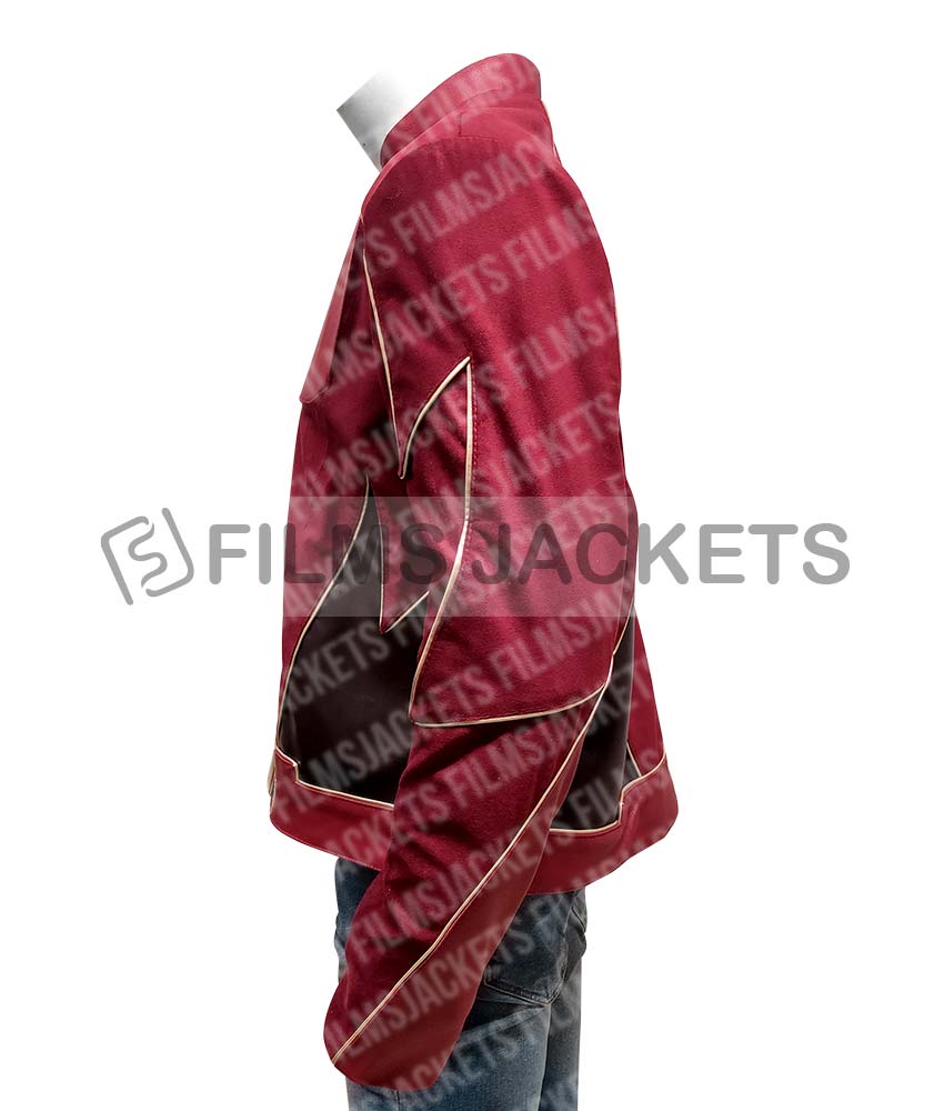 John Wesley Shipp The Flash Jay Garrick Leather Jacket John Wesley Shipp The Flash Jay Garrick Leather Jacket - Image 8
