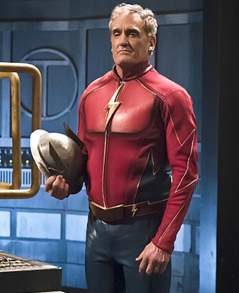 John Wesley Shipp The Flash Jay Garrick Leather Jacket