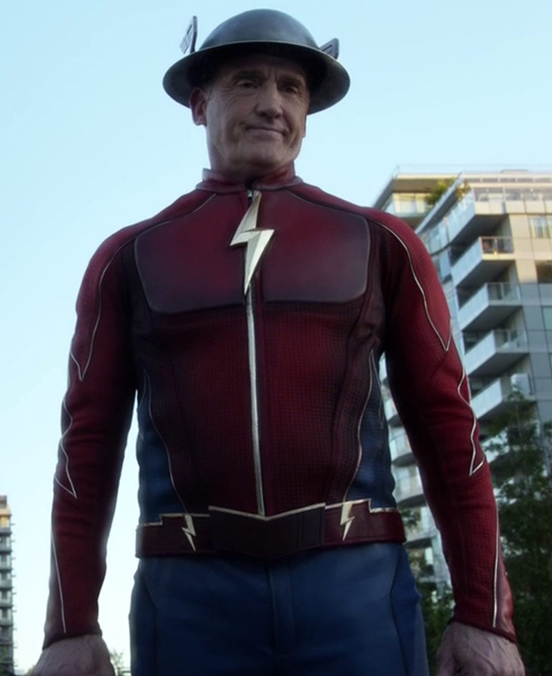 John Wesley Shipp The Flash Jay Garrick Leather Jacket John Wesley Shipp The Flash Jay Garrick Leather Jacket - Image 4