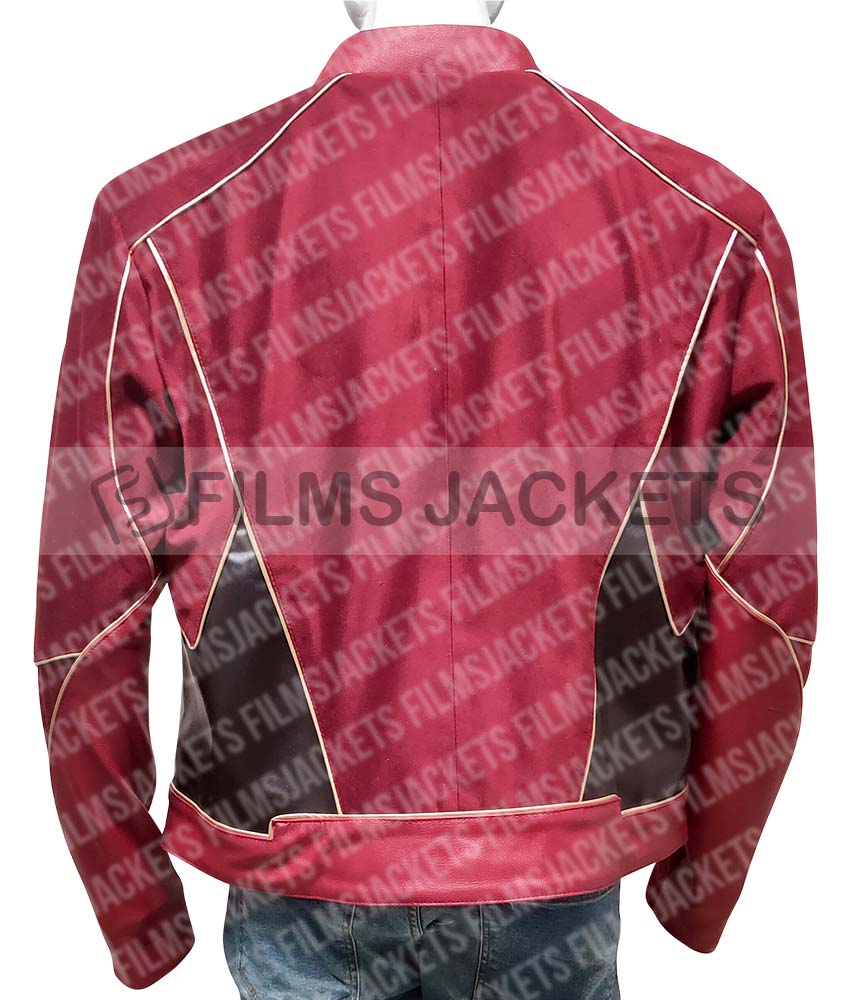 John Wesley Shipp The Flash Jay Garrick Leather Jacket John Wesley Shipp The Flash Jay Garrick Leather Jacket - Image 9