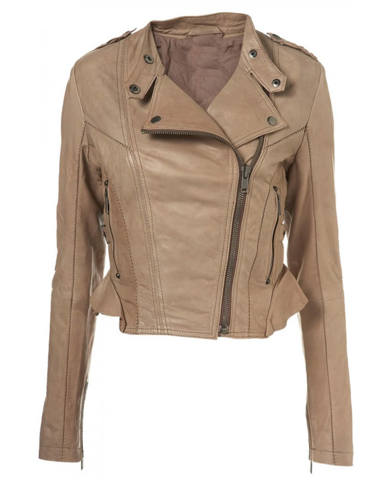Karen Gillan The Girl Who Waited Amy Pond Leather Jacket