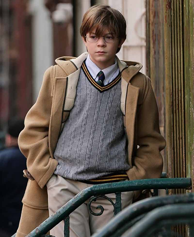 The Goldfinch Oakes Fegley Beige Coat The Goldfinch Oakes Fegley Beige Coat - Image 2