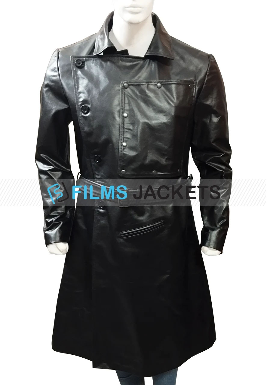 Willem Dafoe Leather Coat