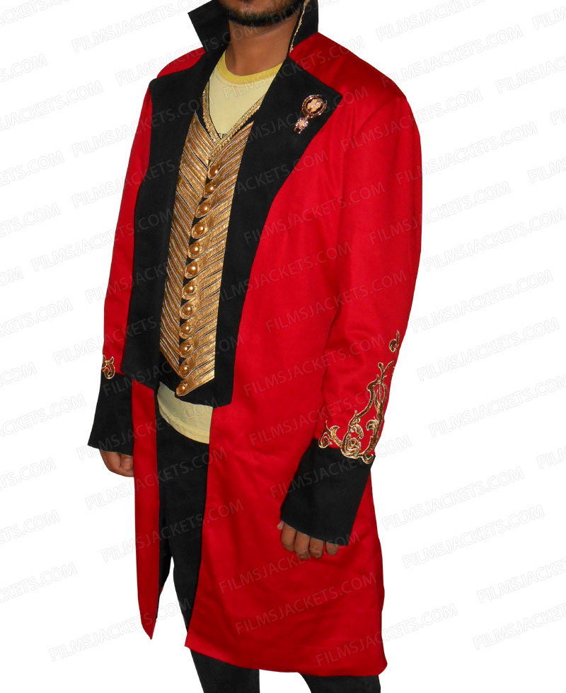 Hugh Jackman The Greatest Showman Coat with Vest