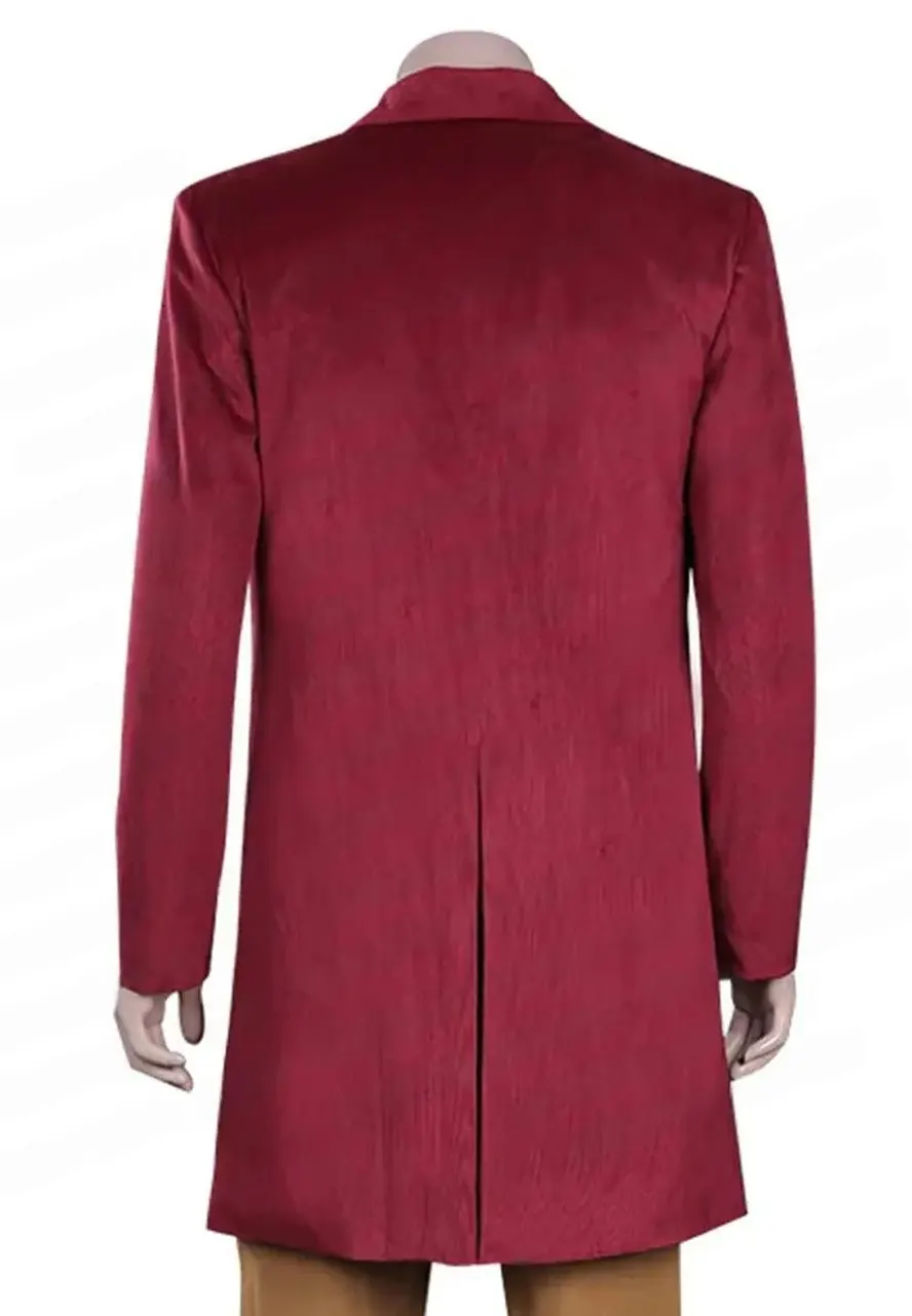Martin Freeman The Hobbit Maroon Coat Martin Freeman The Hobbit Maroon Coat - Image 3