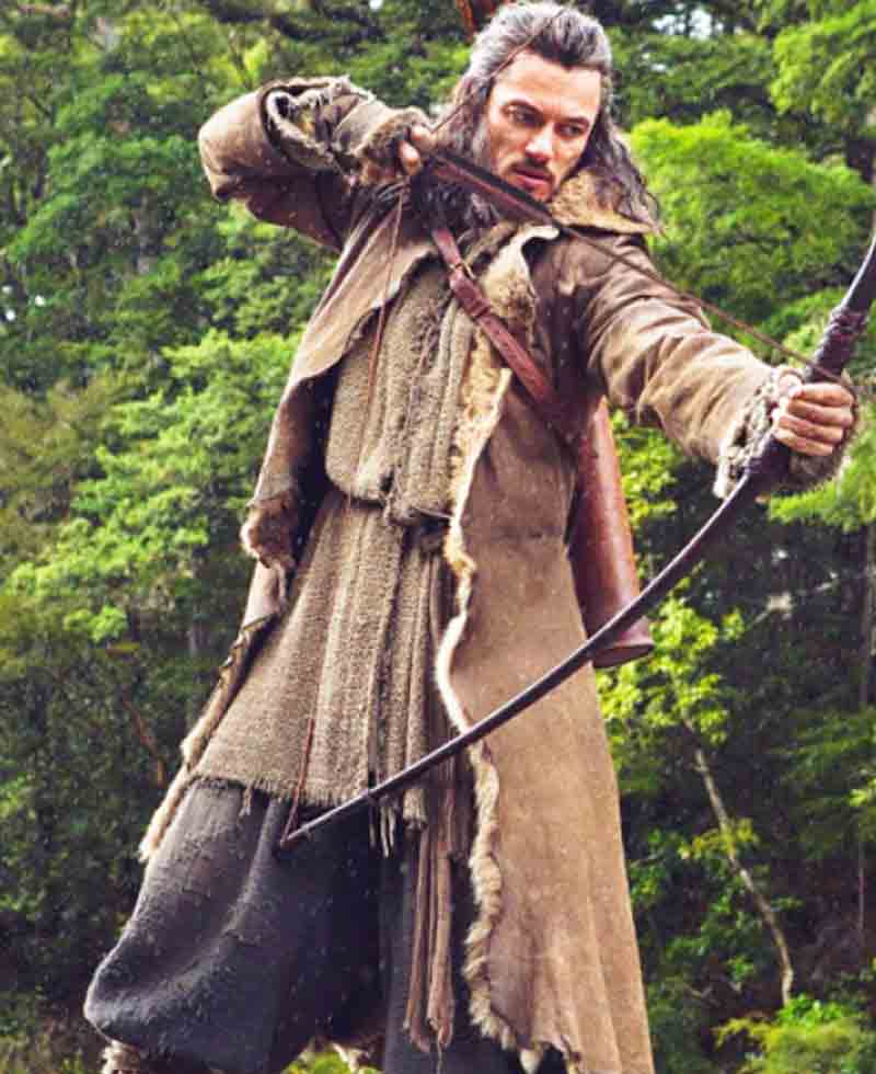 The Hobbit The Battle of the Five Armies Shearling Coat The Hobbit The Battle of the Five Armies Shearling Coat