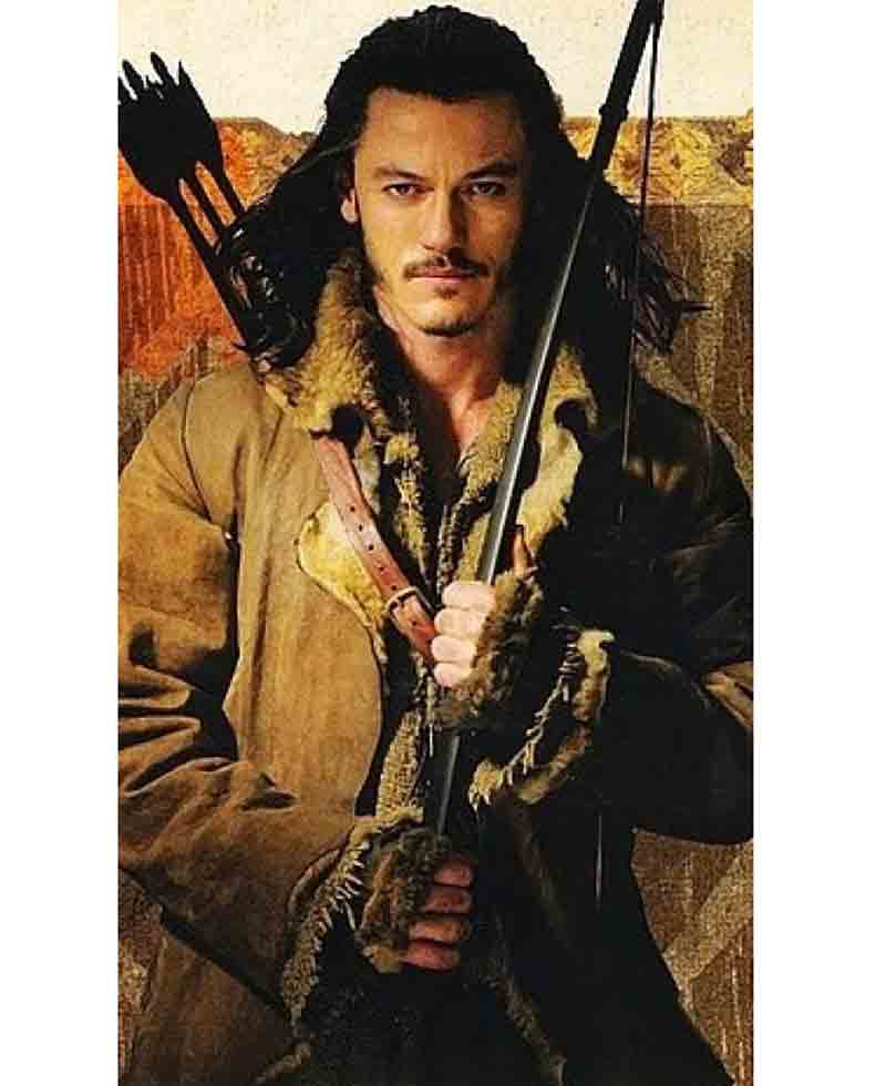 The Hobbit The Battle of the Five Armies Shearling Coat The Hobbit The Battle of the Five Armies Shearling Coat - Image 3