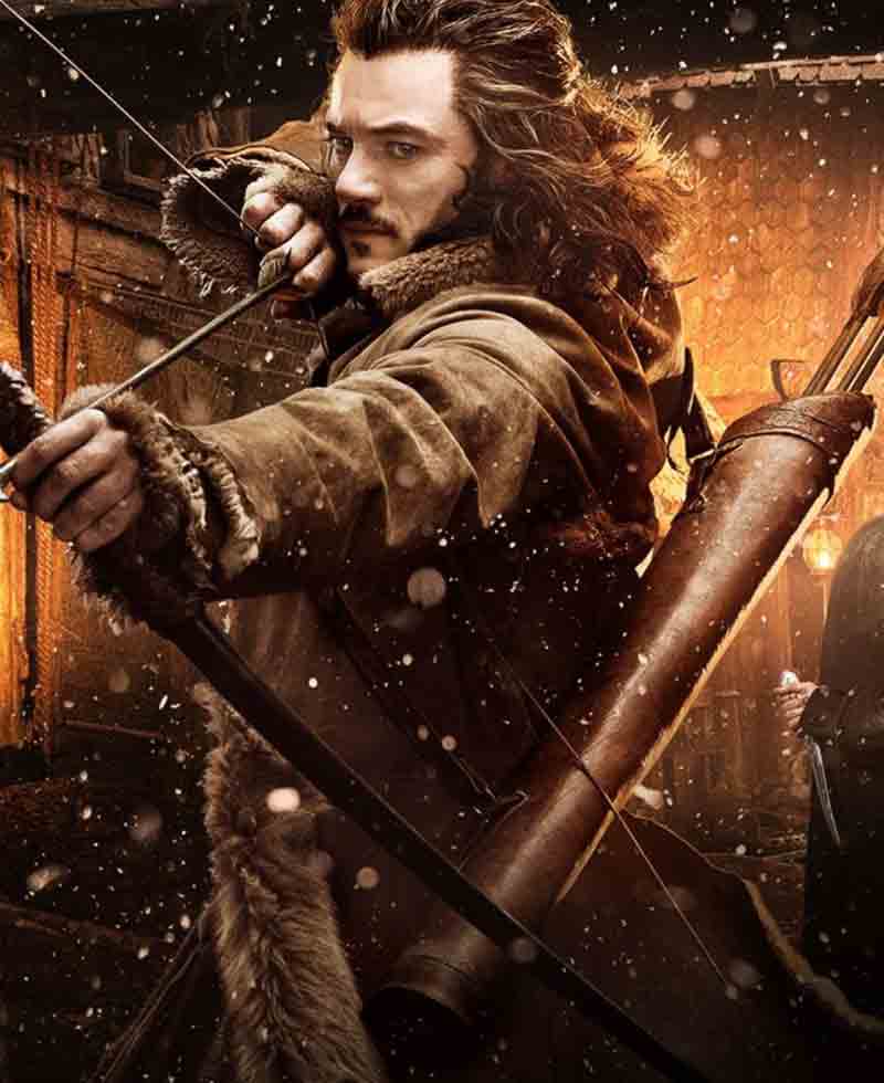 The Hobbit The Battle of the Five Armies Shearling Coat The Hobbit The Battle of the Five Armies Shearling Coat - Image 4