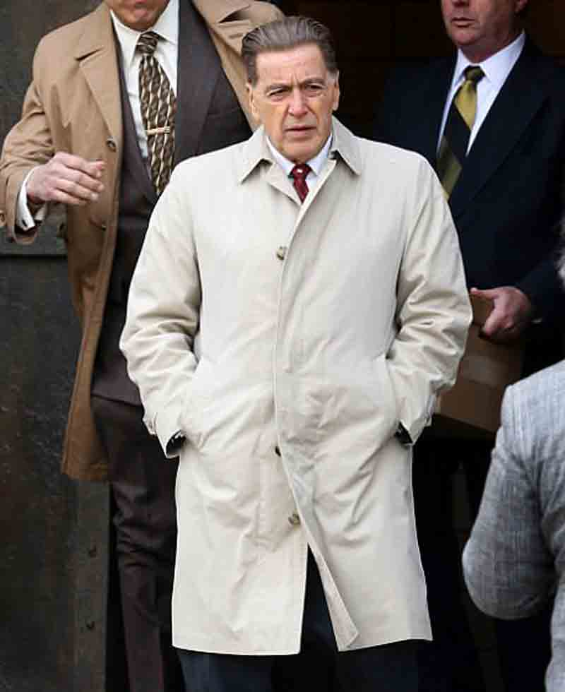 The Irishman Al Pacino Coat The Irishman Al Pacino Coat - Image 5