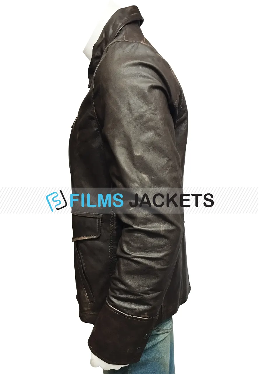 The Irishman Robert De Niro Brown Leather Jacket The Irishman Robert De Niro Brown Leather Jacket - Image 10
