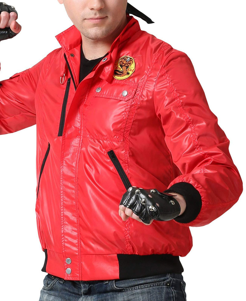 The Karate Kid Cobra Kai Bomber Jacket The Karate Kid Cobra Kai Bomber Jacket - Image 3