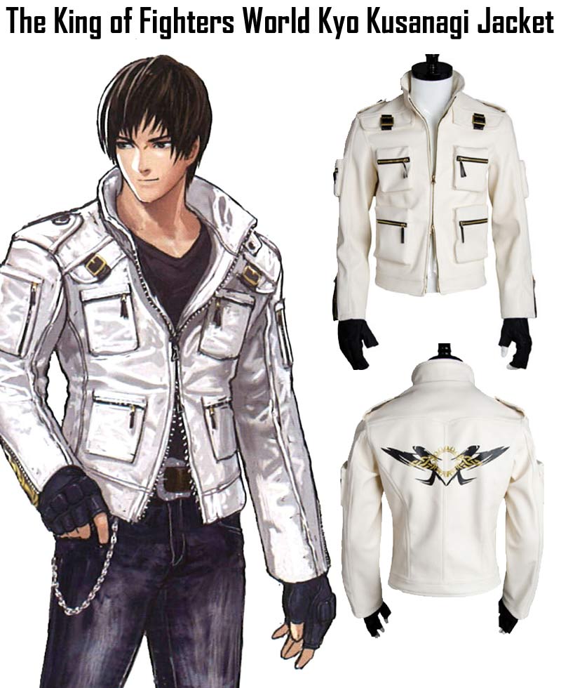 Kyo Kusanagi The King of Fighters World Jacket Kyo Kusanagi The King of Fighters World Jacket - Image 5