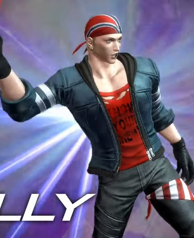 The King of Fighters 14 Billy Kane Leather Jacket The King of Fighters 14 Billy Kane Leather Jacket - Image 3