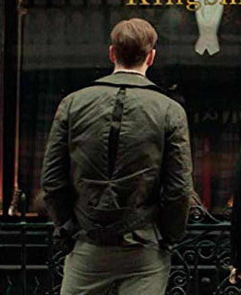 The King's Man Harris Dickinson Black Cotton Jacket The King's Man Harris Dickinson Black Cotton Jacket - Image 3