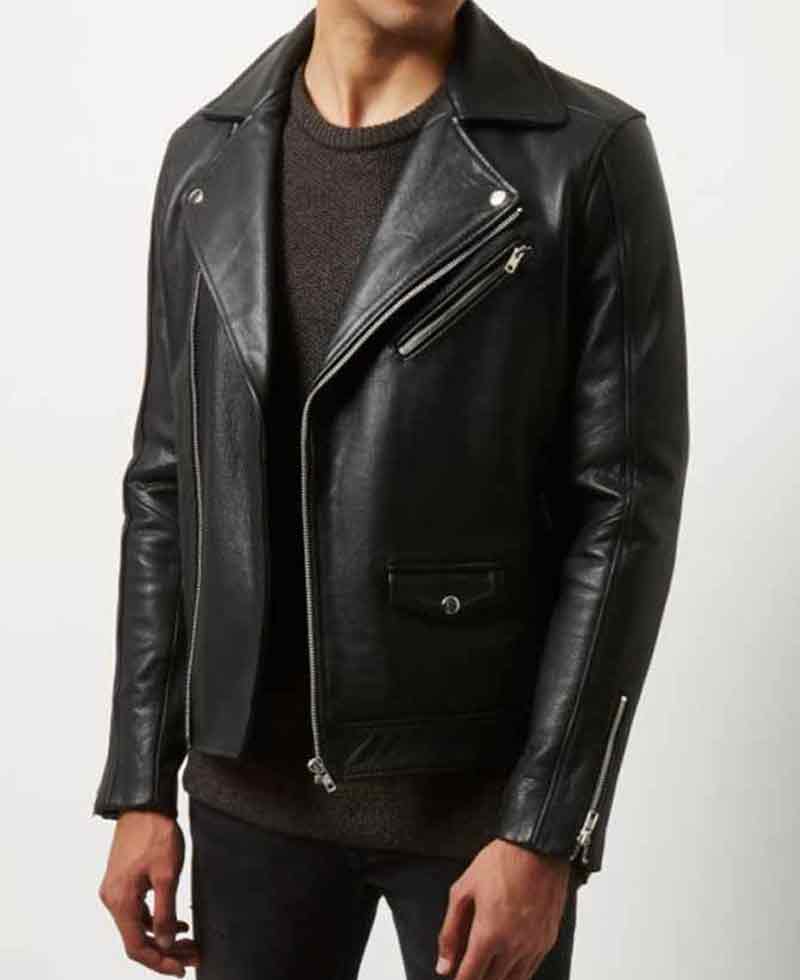 Jacob Elordi The Kissing Booth Leather Jacket Jacob Elordi The Kissing Booth Leather Jacket - Image 3