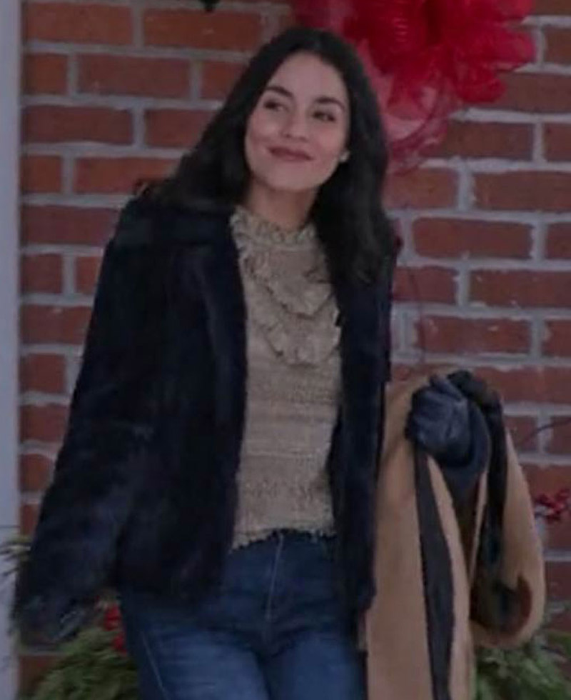 The Knight Before Christmas Vanessa Hudgens Blue Jacket The Knight Before Christmas Vanessa Hudgens Blue Jacket - Image 2
