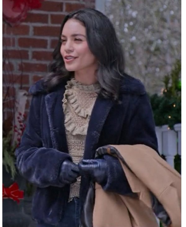 The Knight Before Christmas Vanessa Hudgens Blue Jacket