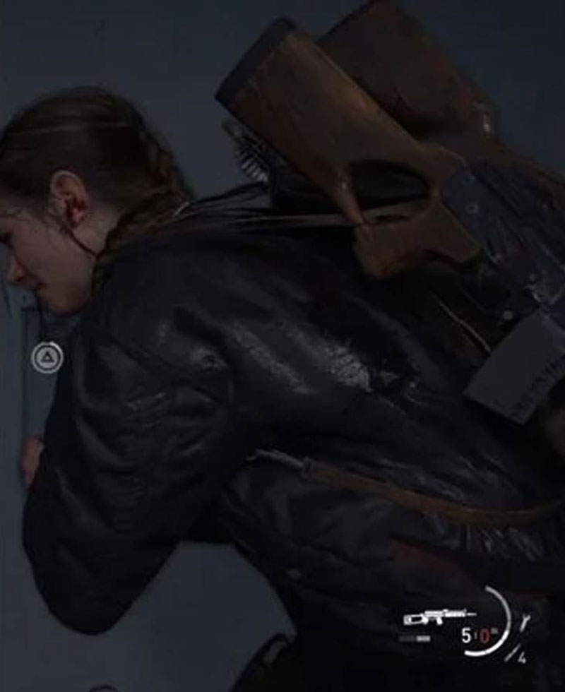 The Last of Us Part 2 Abby Bomber Jacket The Last of Us Part 2 Abby Bomber Jacket - Image 3