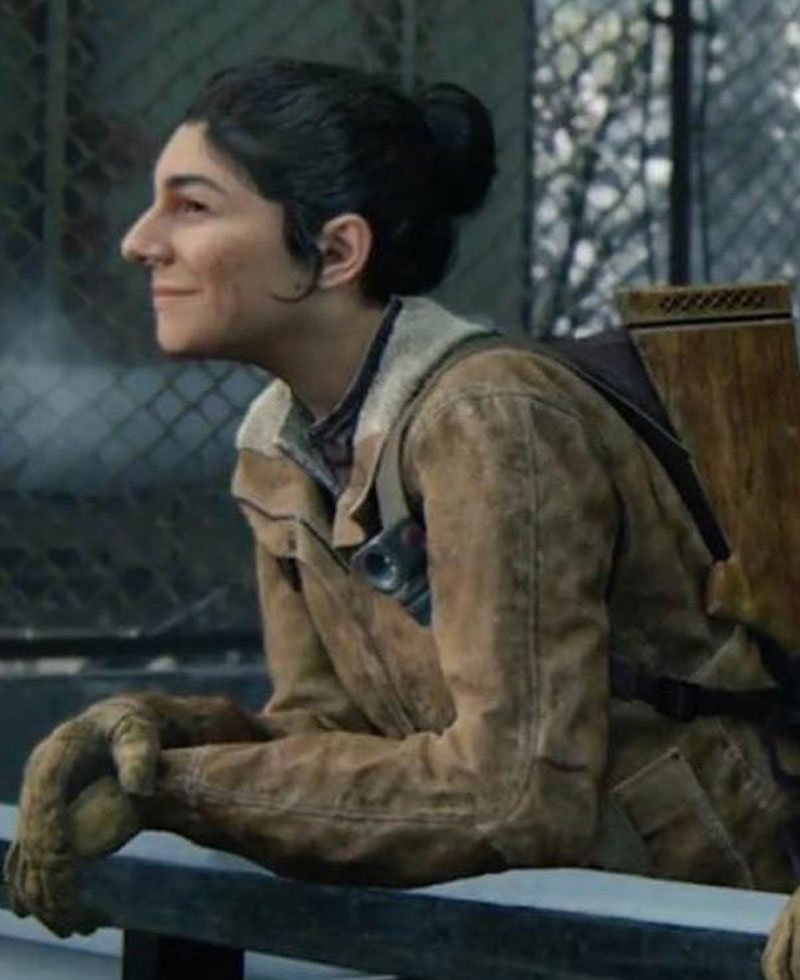 Dina The Last of Us Part 2 Cotton Jacket Dina The Last of Us Part 2 Cotton Jacket - Image 2