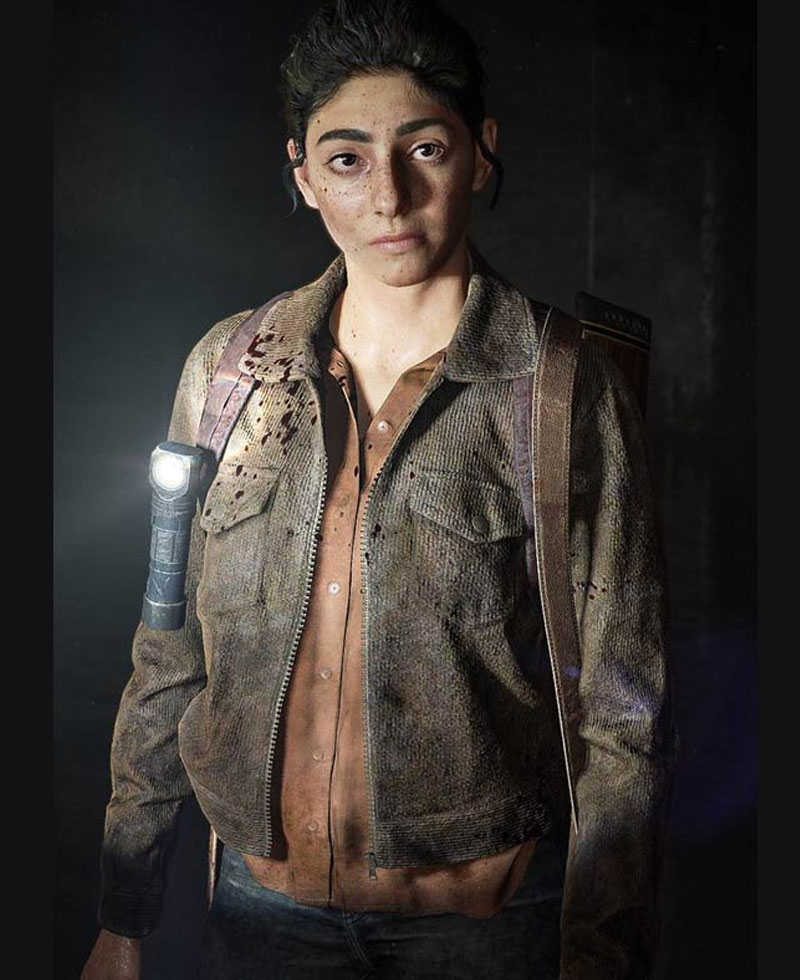 Dina The Last of Us Part 2 Corduroy Jacket Dina The Last of Us Part 2 Corduroy Jacket - Image 3