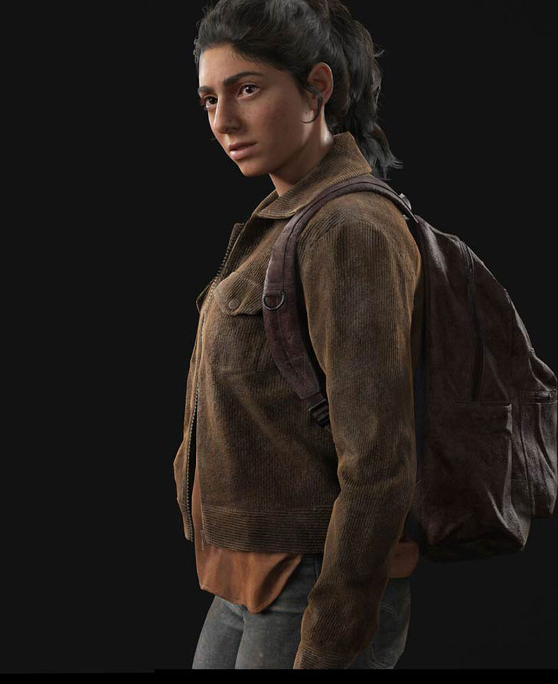 Dina The Last of Us Part 2 Corduroy Jacket Dina The Last of Us Part 2 Corduroy Jacket - Image 4