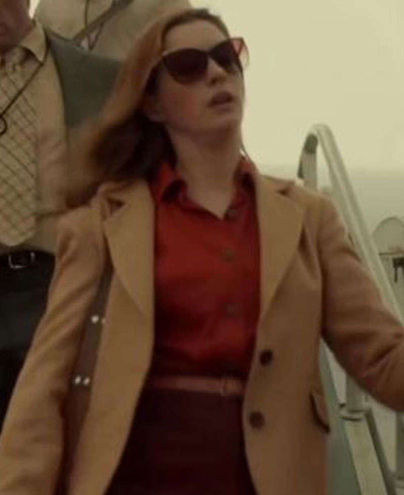 The Last Thing He Wanted Anne Hathaway Wool Coat The Last Thing He Wanted Anne Hathaway Wool Coat - Image 2