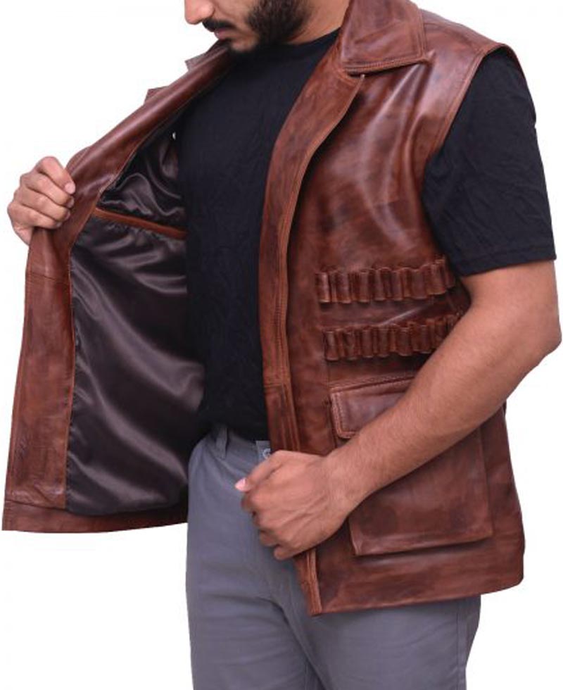 The League of Extraordinary Gentlemen Sean Connery Leather Vest The League of Extraordinary Gentlemen Sean Connery Leather Vest - Image 3