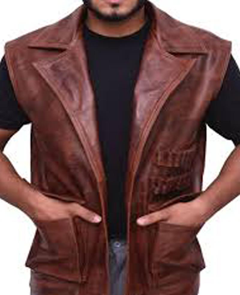 The League of Extraordinary Gentlemen Sean Connery Leather Vest The League of Extraordinary Gentlemen Sean Connery Leather Vest - Image 6