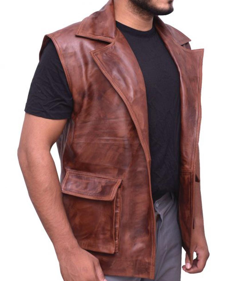 The League of Extraordinary Gentlemen Sean Connery Leather Vest The League of Extraordinary Gentlemen Sean Connery Leather Vest - Image 4