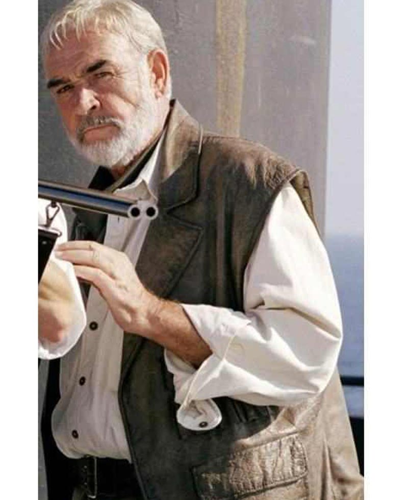 The League of Extraordinary Gentlemen Sean Connery Leather Vest The League of Extraordinary Gentlemen Sean Connery Leather Vest - Image 8