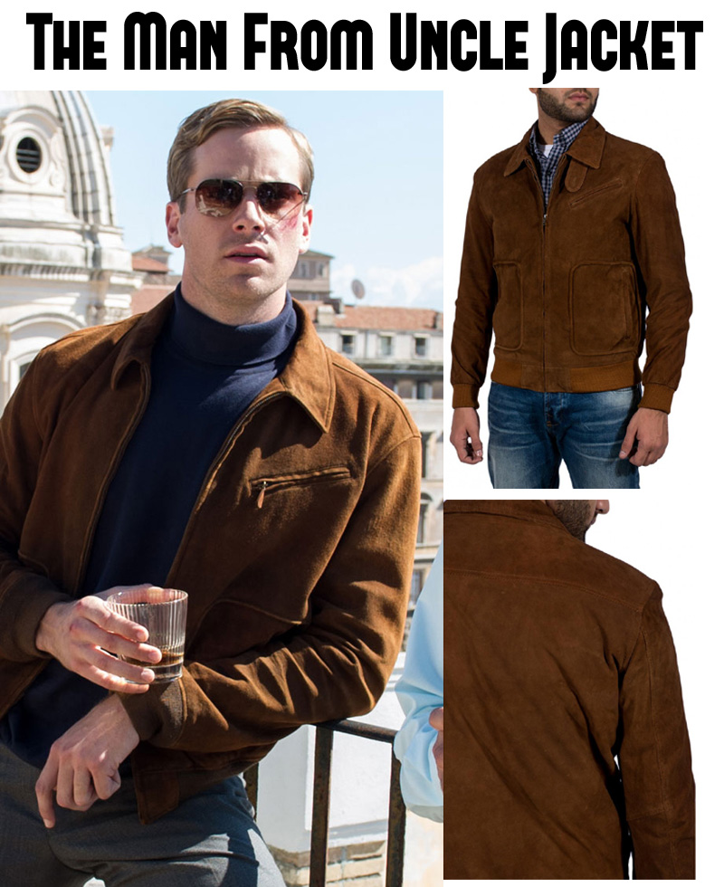 Armie Hammer The Man From Uncle Jacket illya kuryakin jacket